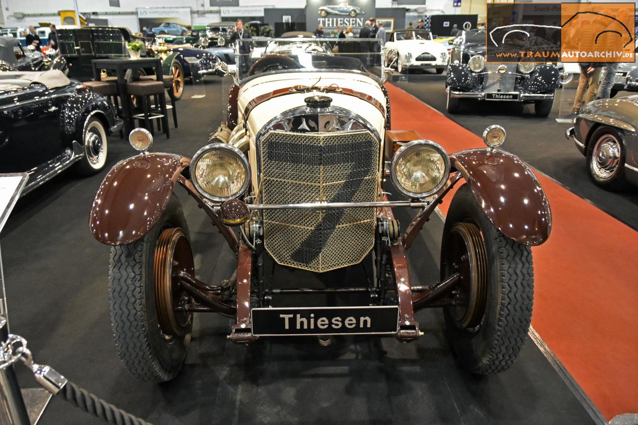 ILARIO Mercedes-benz 680 S Rensport Sindelfingen 1927 sn35218 Voiture d'époque et acruelle MAFMA